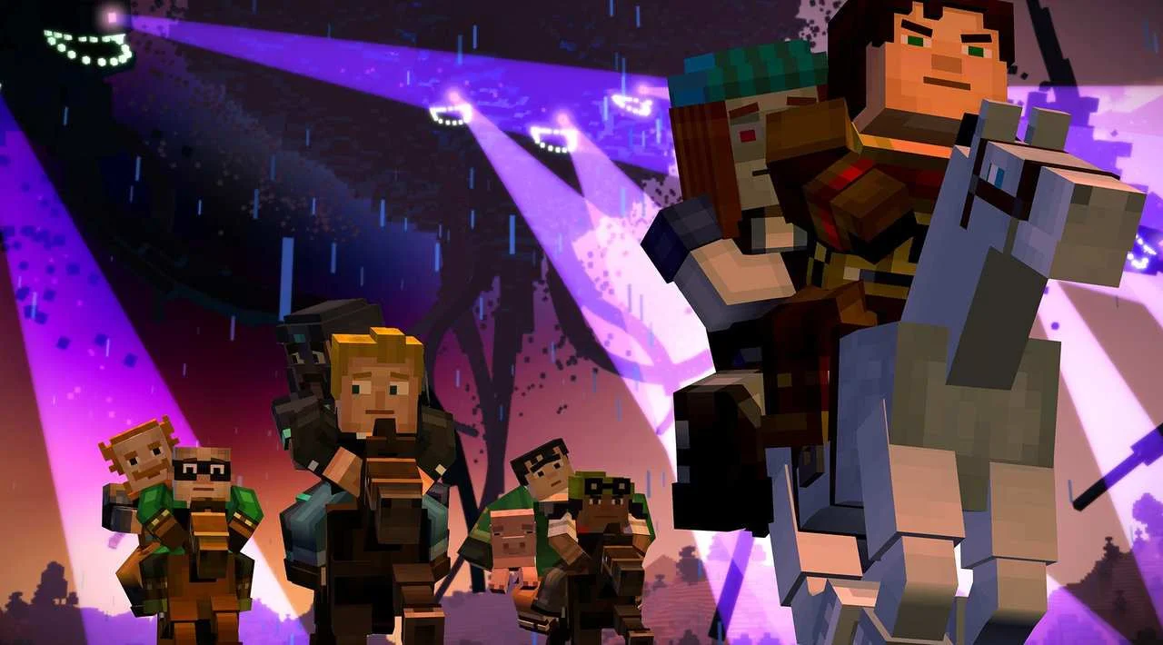 Minecraft Story Mode Season 1 e 2 + DLCs - PS5 - Tróia Games Locadora