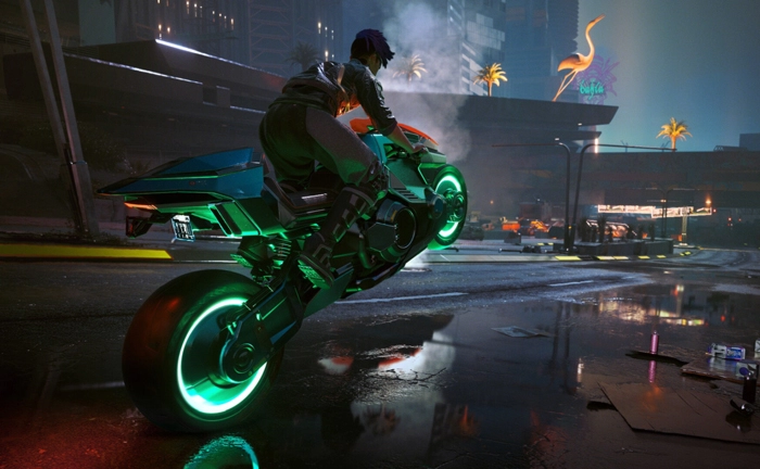 Cyberpunk 2077 with improved graphics will require a powerful machine